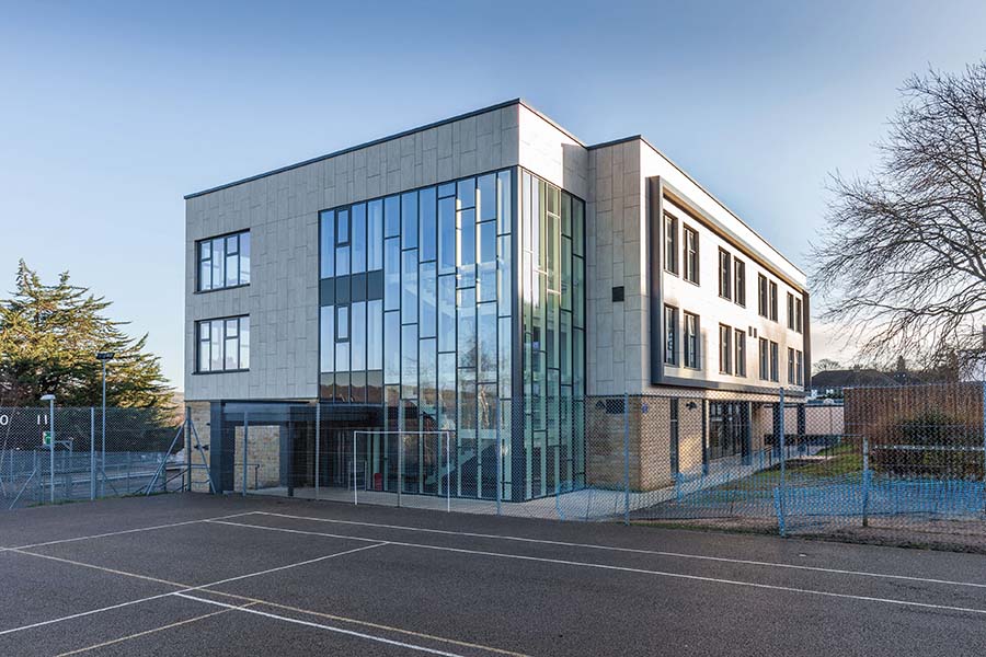 Shackerley provides top-class cladding system for Ilkley Grammar School ...