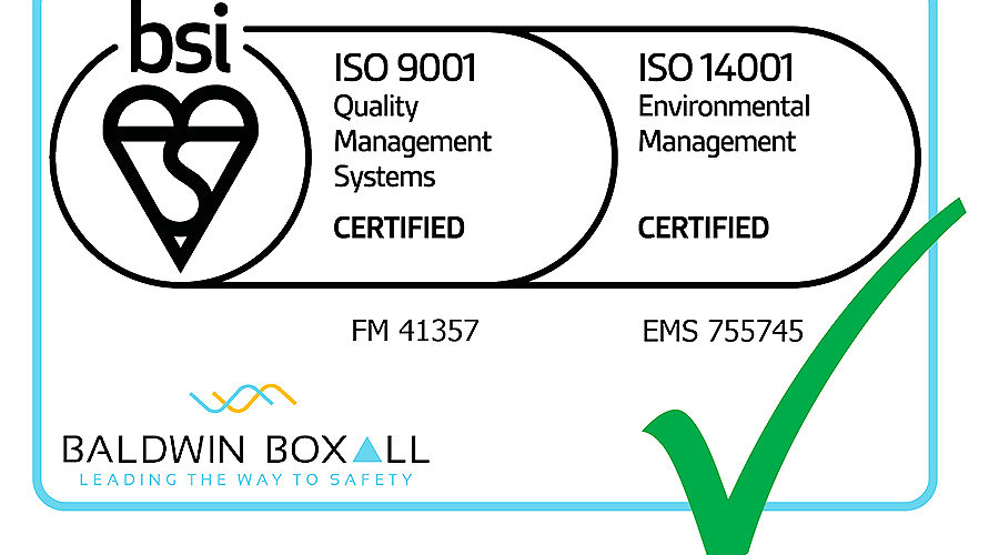 Baldwin Boxall Announces ISO14001 Certification